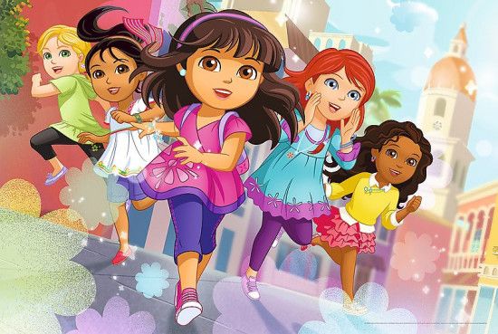 TREFL Puzzle Dora a přátelé MAXI 24 dílků - obrázek 1