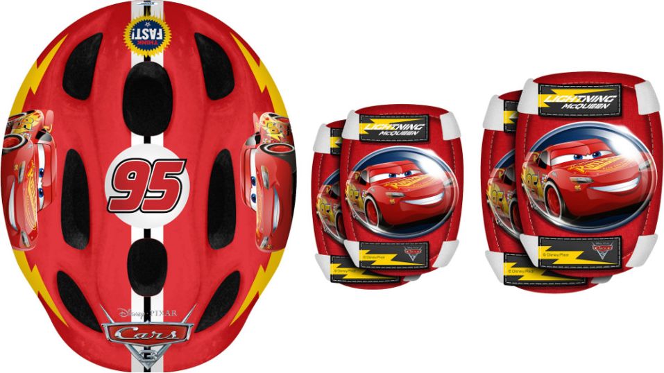 Disney Cars sada helma + chrániče pro děti - obrázek 1