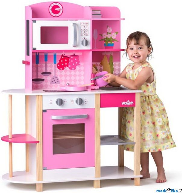 Kuchyň - Dětská kuchyňka Trendy (Woody) - obrázek 1