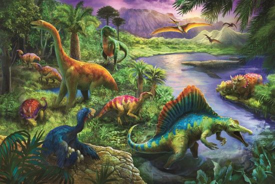 Trefl Dinosauři 260 dílků - obrázek 1