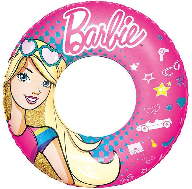 Dětský nafukovací kruh Bestway Barbie - obrázek 1