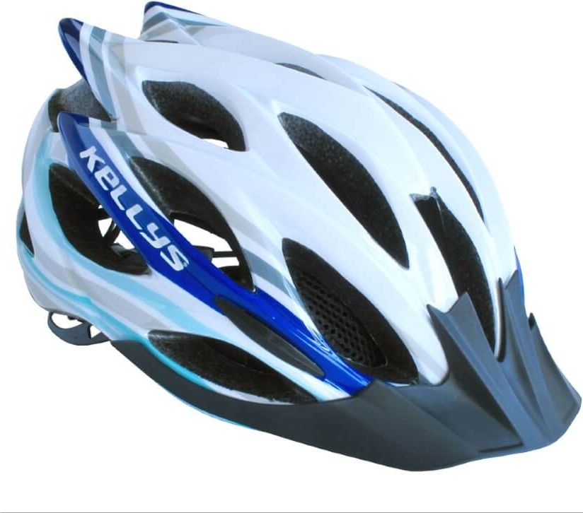 Kellys DYNAMIC bílo-zelená - M/L (58-61) - obrázek 4