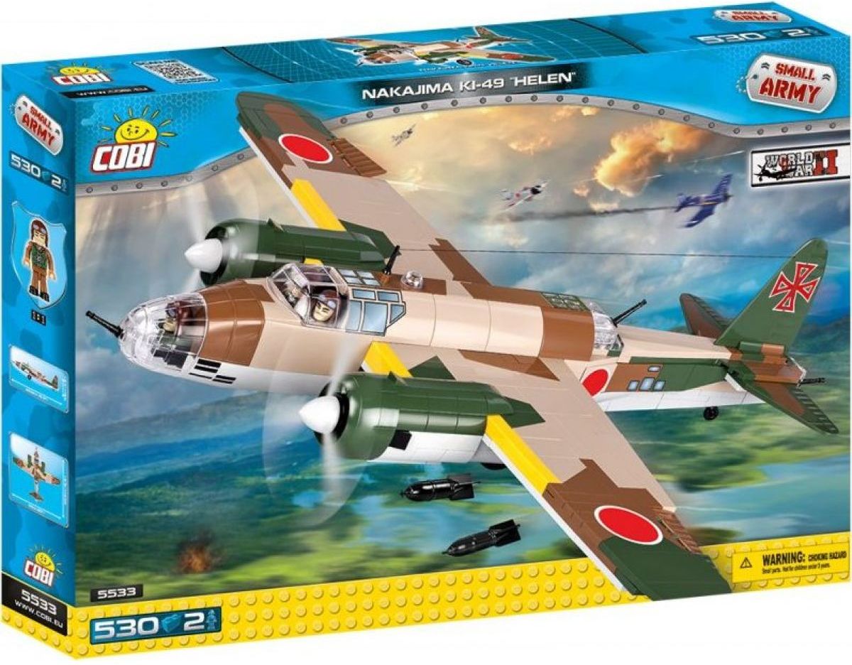 Cobi Malá armáda 5533 II WW Nakajima Ki-49 Helen - obrázek 1
