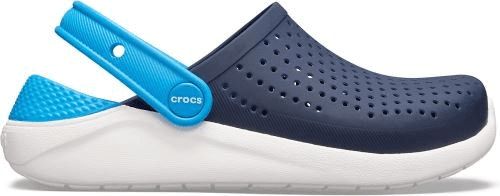 Crocs Dětské boty Crocs LiteRide Clog K tmavě modrá/bílá 28-29 - obrázek 1