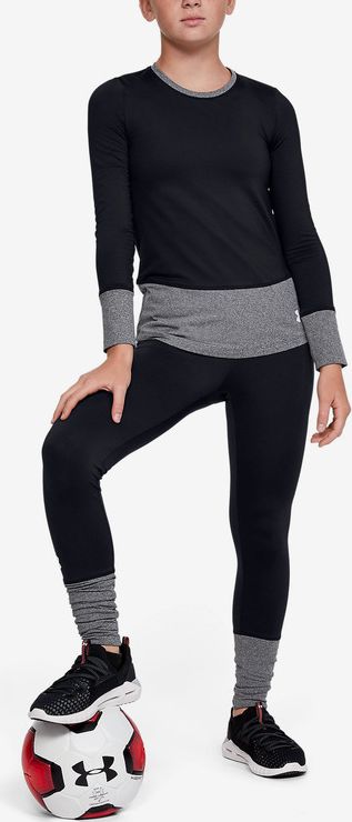 ColdGear® Legíny dětské Under Armour | Černá | Dívčí | XL - obrázek 4