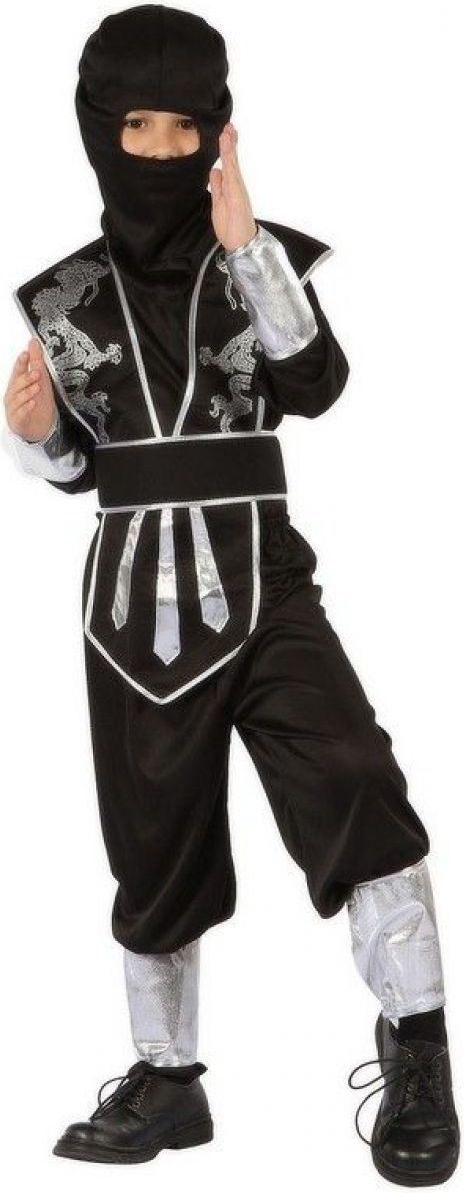 Made Dětský kostým Ninja 120-130cm - obrázek 1