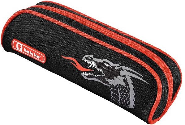 Školní aktovka Drak TOUCH2 4-dílný set Hama Step by Step - obrázek 12