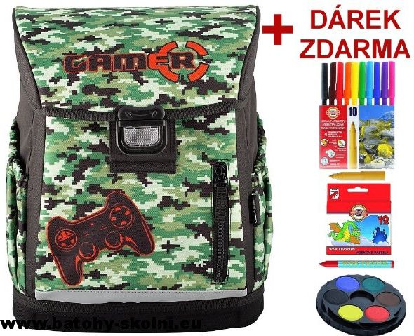 Školní aktovka Gamer Hama - obrázek 1