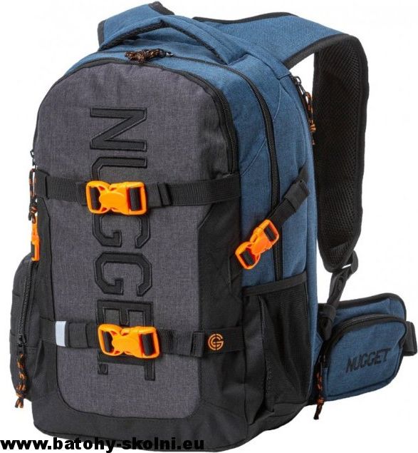 Studentský batoh Nugget Arbiter 5 G Dark Slate Ht. Charcoal 30l - Doprava Zdarma - obrázek 2