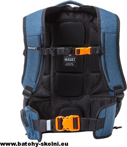 Studentský batoh Nugget Arbiter 5 G Dark Slate Ht. Charcoal 30l - Doprava Zdarma - obrázek 4
