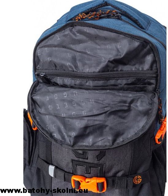 Studentský batoh Nugget Arbiter 5 G Dark Slate Ht. Charcoal 30l - Doprava Zdarma - obrázek 5