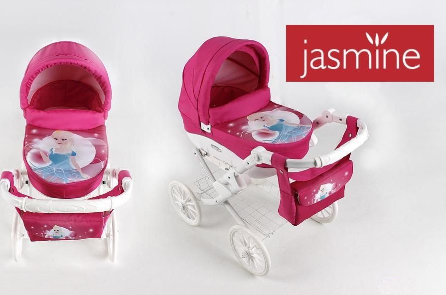 Kočárek na panenky JASMINE Kids víla - obrázek 1