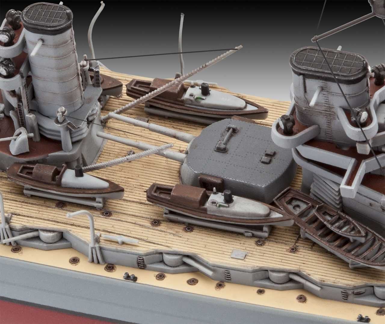 REVELL Plastic ModelKit loď 05157 - WWI Battleship SMS KÖNIG (1:700) - obrázek 4