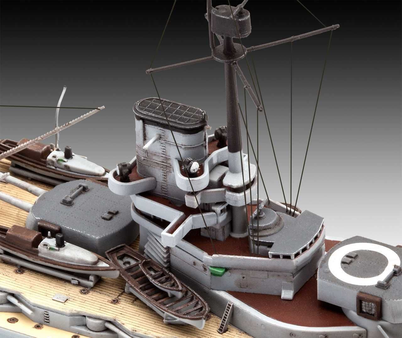 REVELL Plastic ModelKit loď 05157 - WWI Battleship SMS KÖNIG (1:700) - obrázek 6