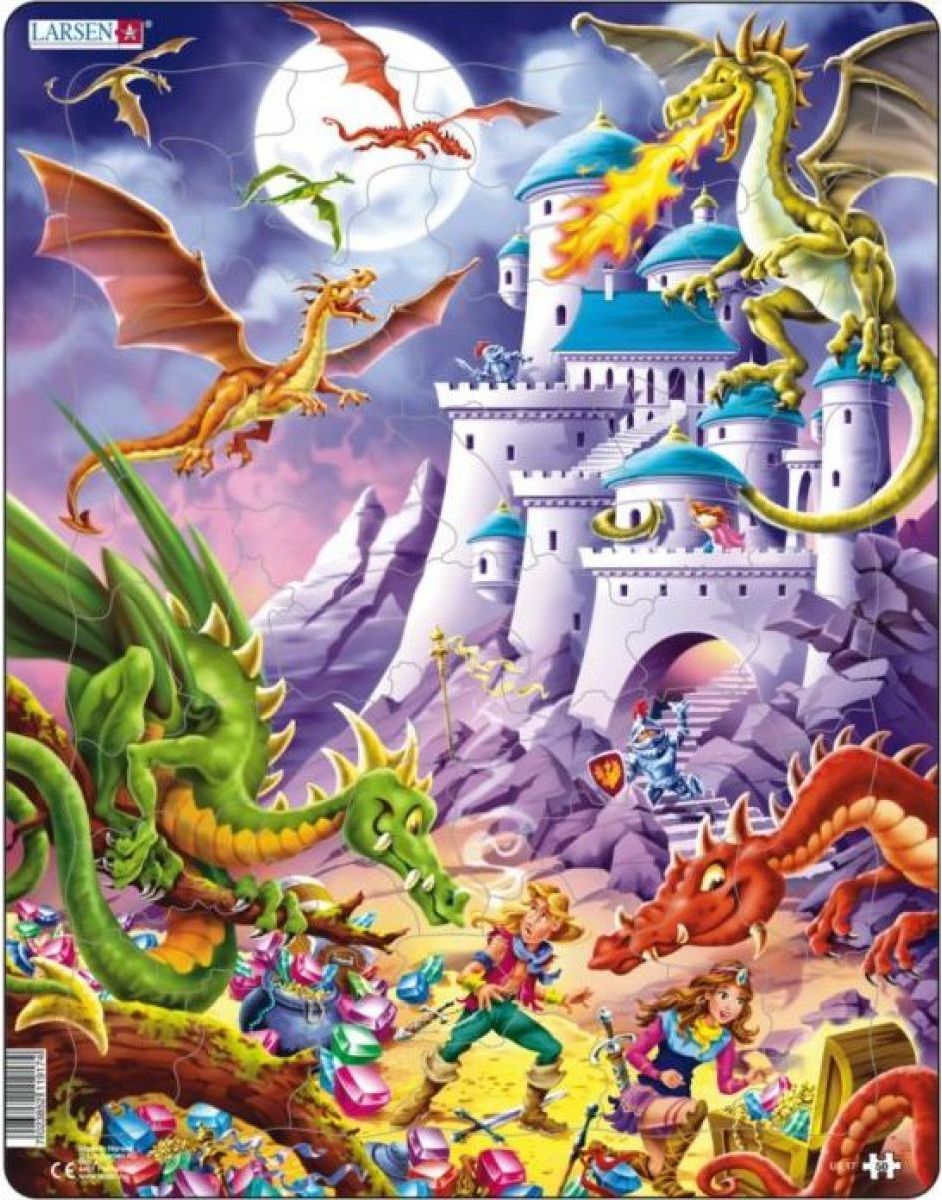 Larsen Draci na hradě 50 dílků - obrázek 1
