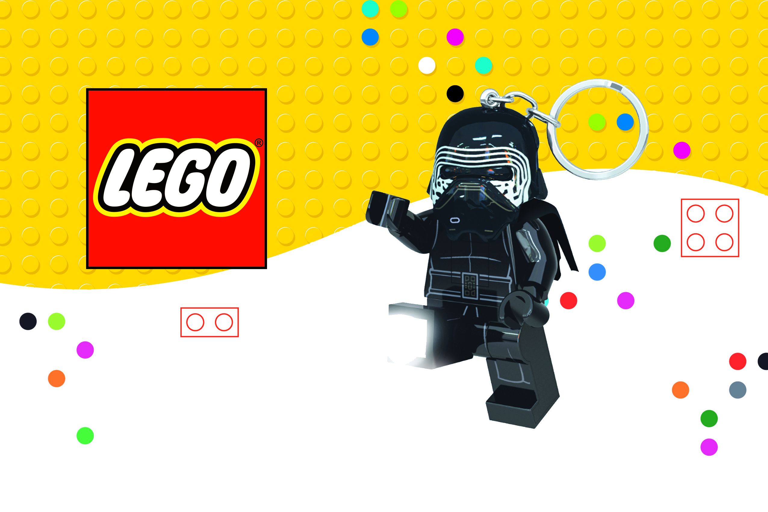 LEGO Star Wars Kylo Ren se světelným mečem svítící figurka - obrázek 1