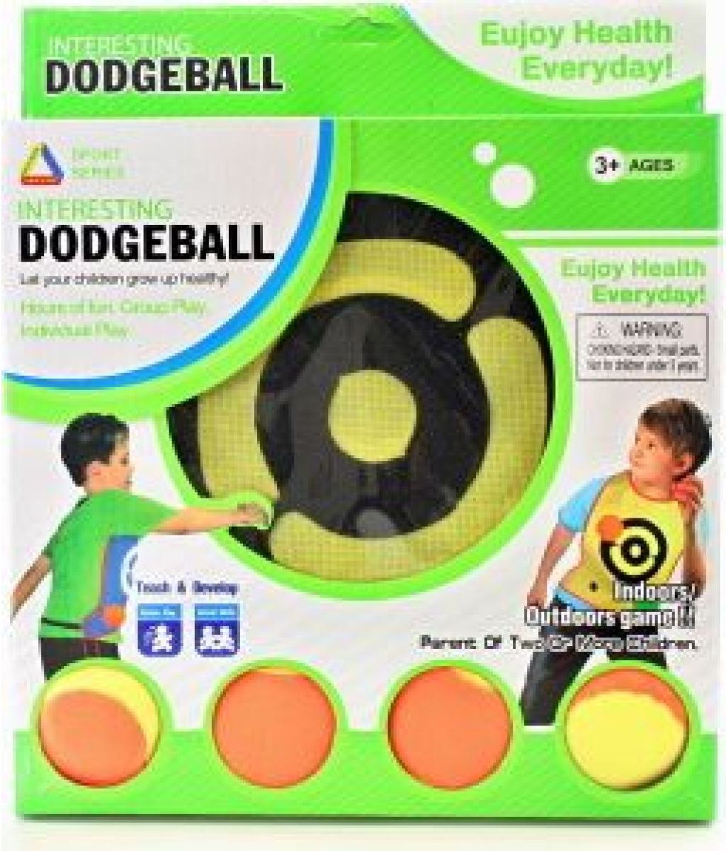 Dvě vesty s míčky: dodgeball - obrázek 1
