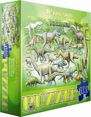 EUROGRAPHICS Puzzle Dinosauři 100 dílků - obrázek 2