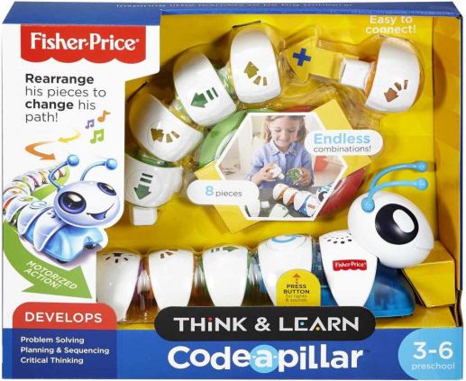 Fisher Price ps housenka code-a-pillar - obrázek 1