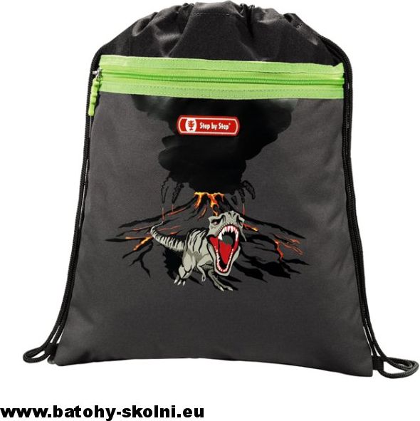 Školní aktovka-batoh T-Rex 2v1 4-dílný set Step by Step certifikát AGR - obrázek 6