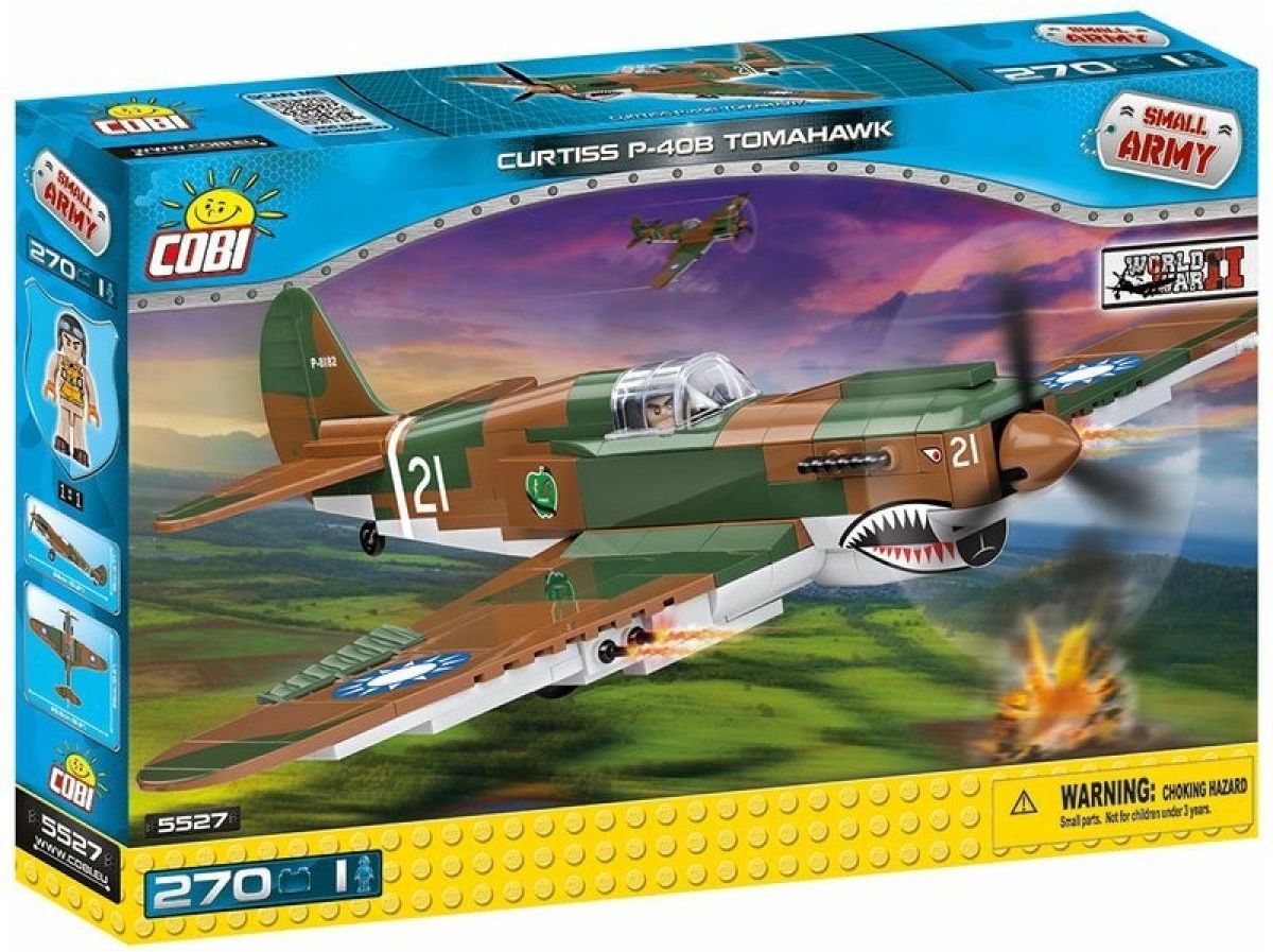 Cobi Malá armáda 5527 II WW Curtis P-40B Tomahawk - obrázek 1