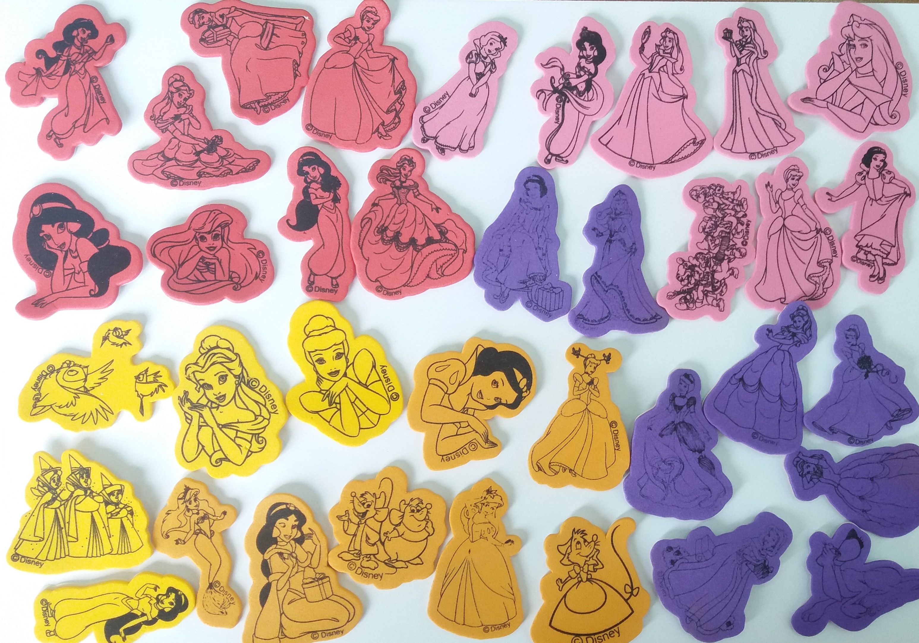Penové samolepky Disney princezny - obrázek 1