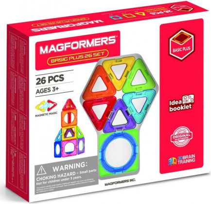 Magformers Basic Plus 26 dílků - obrázek 1