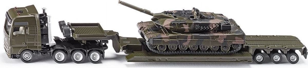 Siku Super Těžký transportér přepravující tank 1:87 - obrázek 1