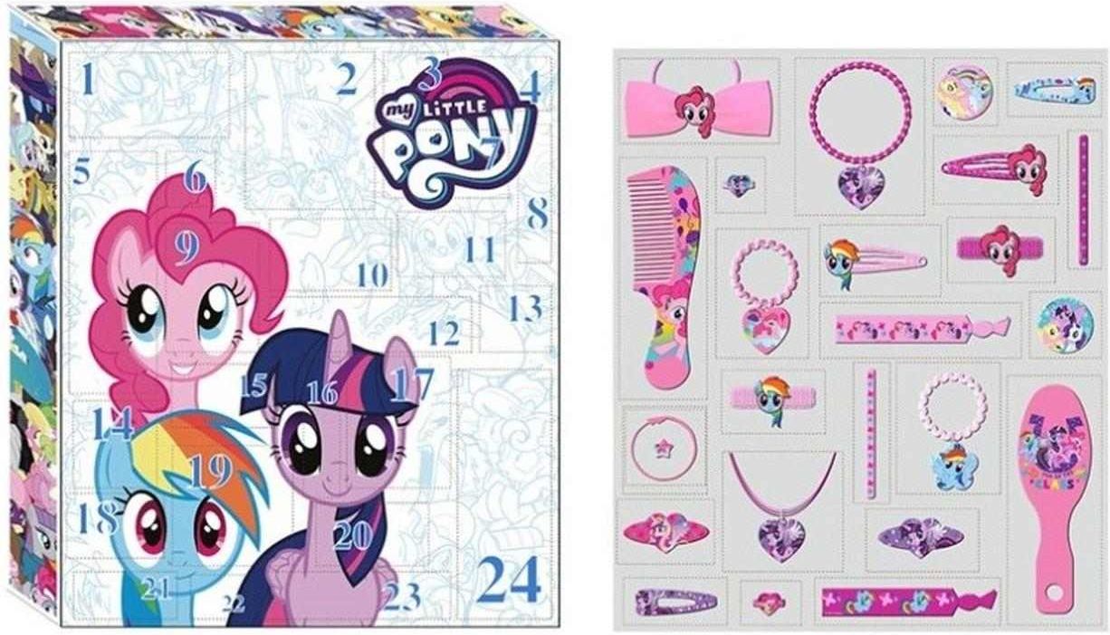 EUROSWAN Adventní kalendář My Little Pony vlasové doplňky - obrázek 1
