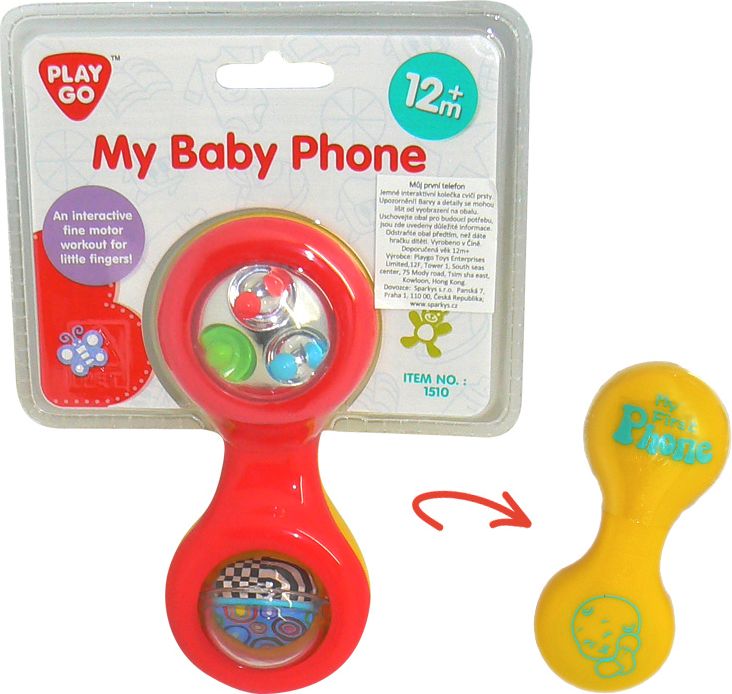 PLAYGO - Můj první telefon - sluchátko - obrázek 1