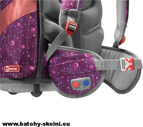 Školní aktovka Jednorožec Hama e Space-5-dílný set Step by Step - obrázek 8