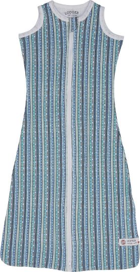 Lodger Hopper Sleeveless Stripe Xandu Dusty Turquoise vel. 86/98 - obrázek 1