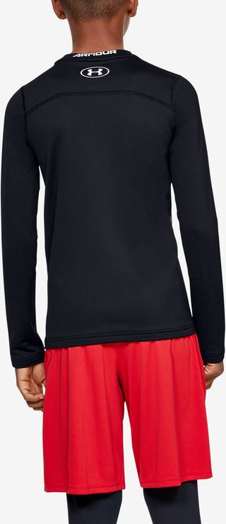 ColdGear® Armour Triko dětské Under Armour | Černá | Chlapecké | S - obrázek 2