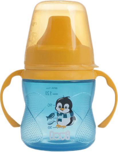 LOVI Hrníček nevylévací Hot&Cold 150 ml (6m+) - modrý - obrázek 1