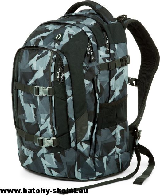 Studentský batoh Ergobag Satch maskáčový Gravity Grey - Doprava Zdarma - obrázek 2
