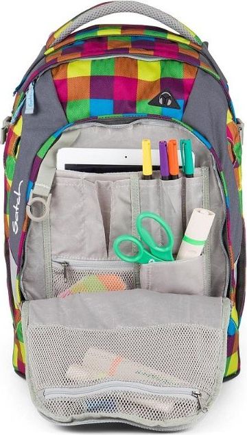Studentský batoh Ergobag Satch maskáčový Gravity Grey - Doprava Zdarma - obrázek 11