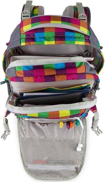 Studentský batoh Ergobag Satch maskáčový Gravity Grey - Doprava Zdarma - obrázek 12