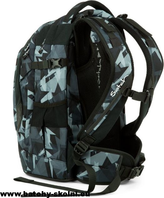 Studentský batoh Ergobag Satch maskáčový Gravity Grey - Doprava Zdarma - obrázek 4