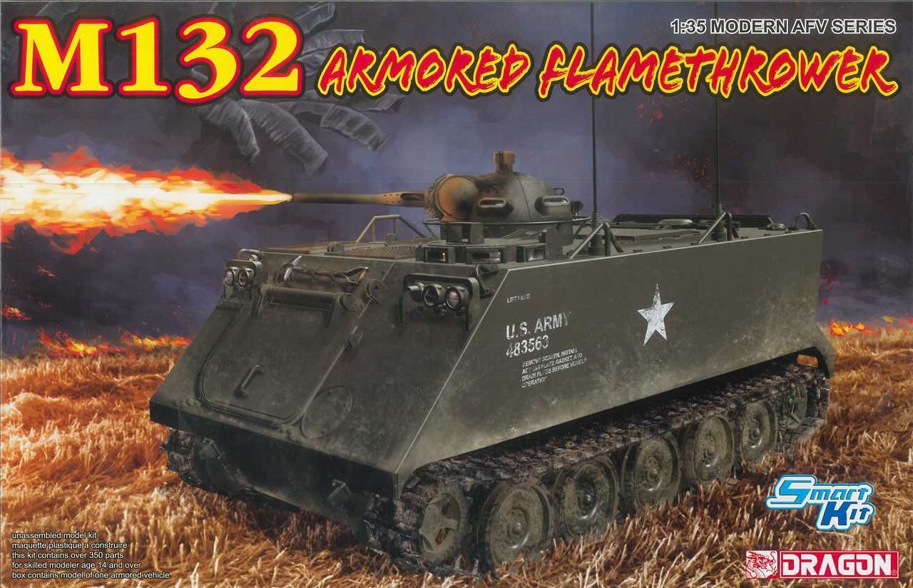 DRAGON Model Kit military 3621 - M132 Armored Flamethrower (1:35) - obrázek 1