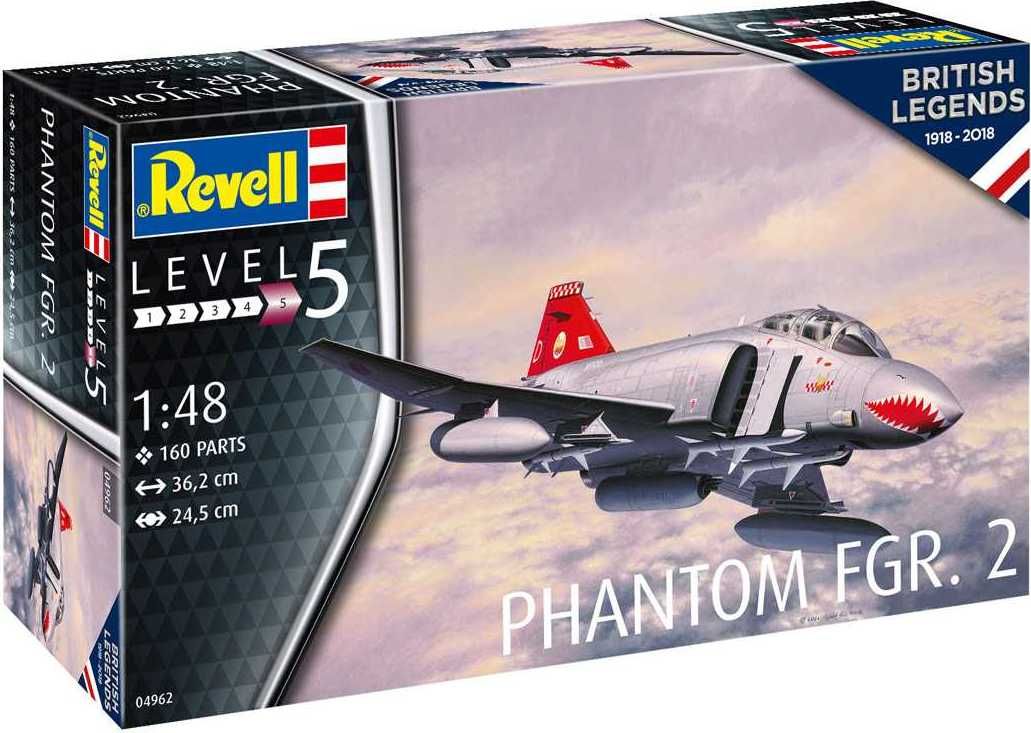 REVELL Plastic ModelKit letadlo 04962 - British Phantom FGR Mk.2 (1:48) - obrázek 1