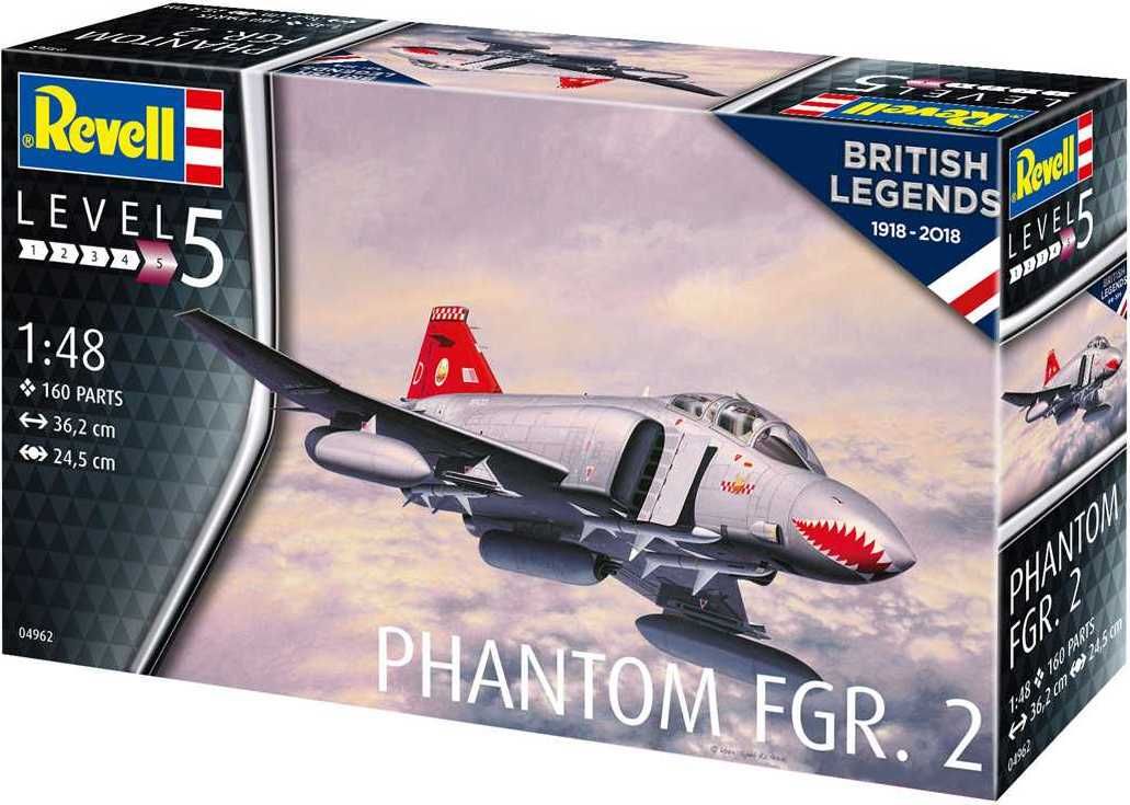REVELL Plastic ModelKit letadlo 04962 - British Phantom FGR Mk.2 (1:48) - obrázek 2