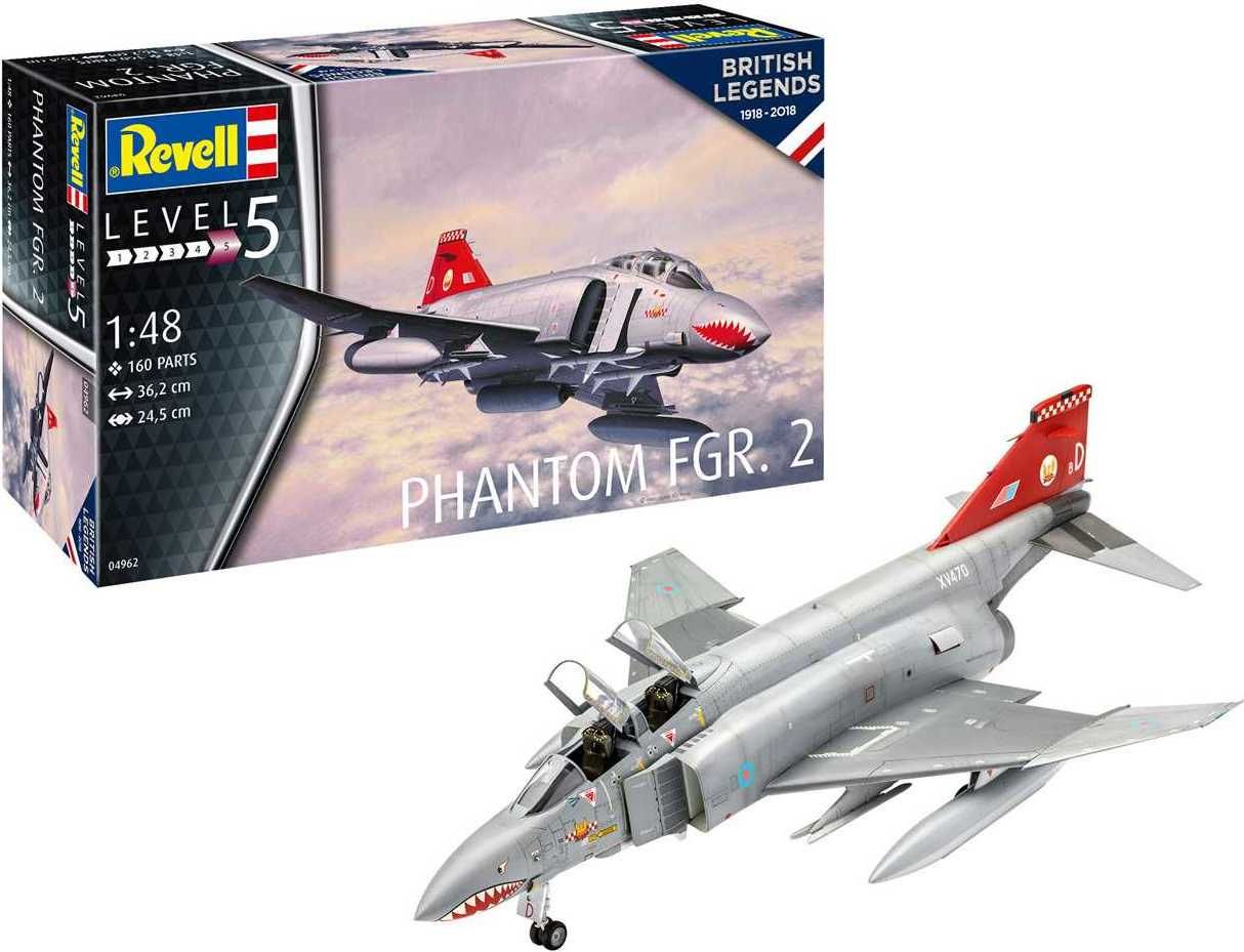 REVELL Plastic ModelKit letadlo 04962 - British Phantom FGR Mk.2 (1:48) - obrázek 4