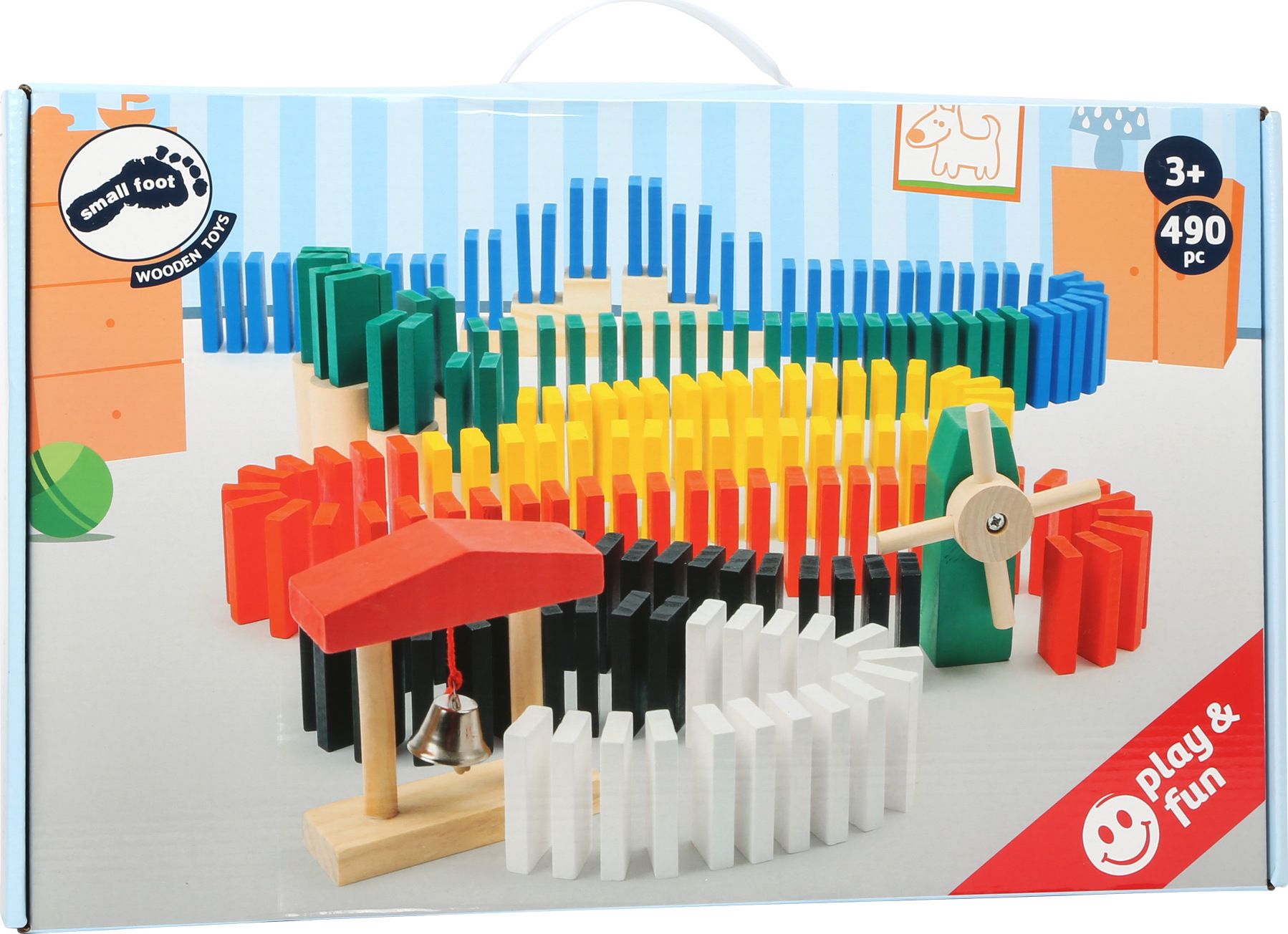 SMALL FOOT BY LEGLER Small Foot Domino Rallye - obrázek 2