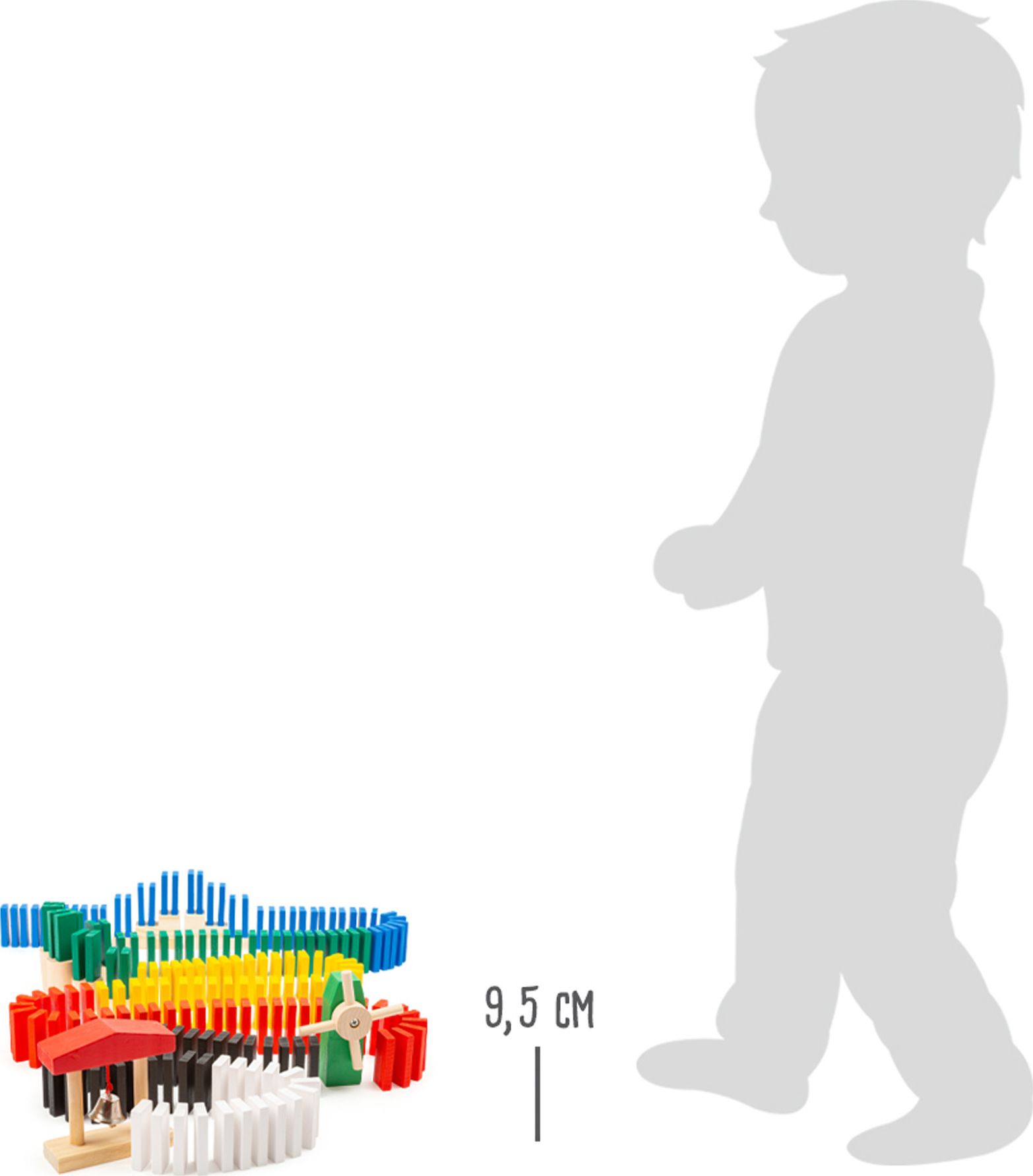 SMALL FOOT BY LEGLER Small Foot Domino Rallye - obrázek 5