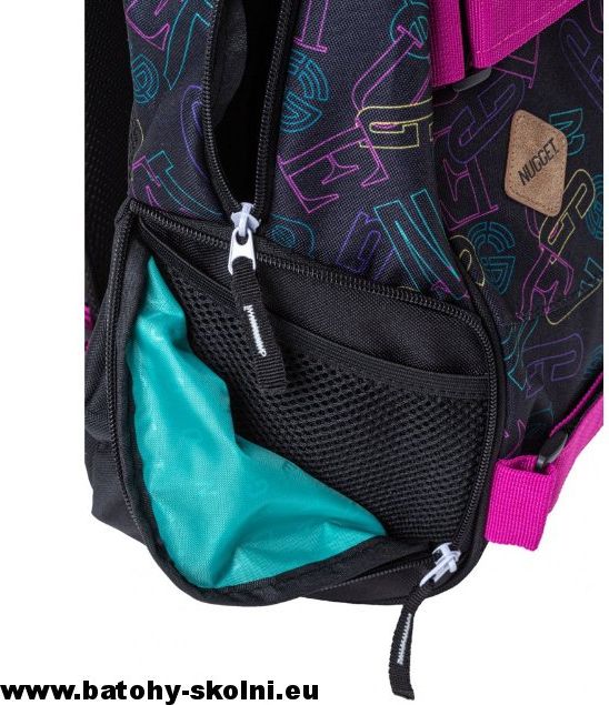 Studentský batoh Nugget Bradley 3 B Traverse Color Black - Doprava Zdarma - obrázek 5