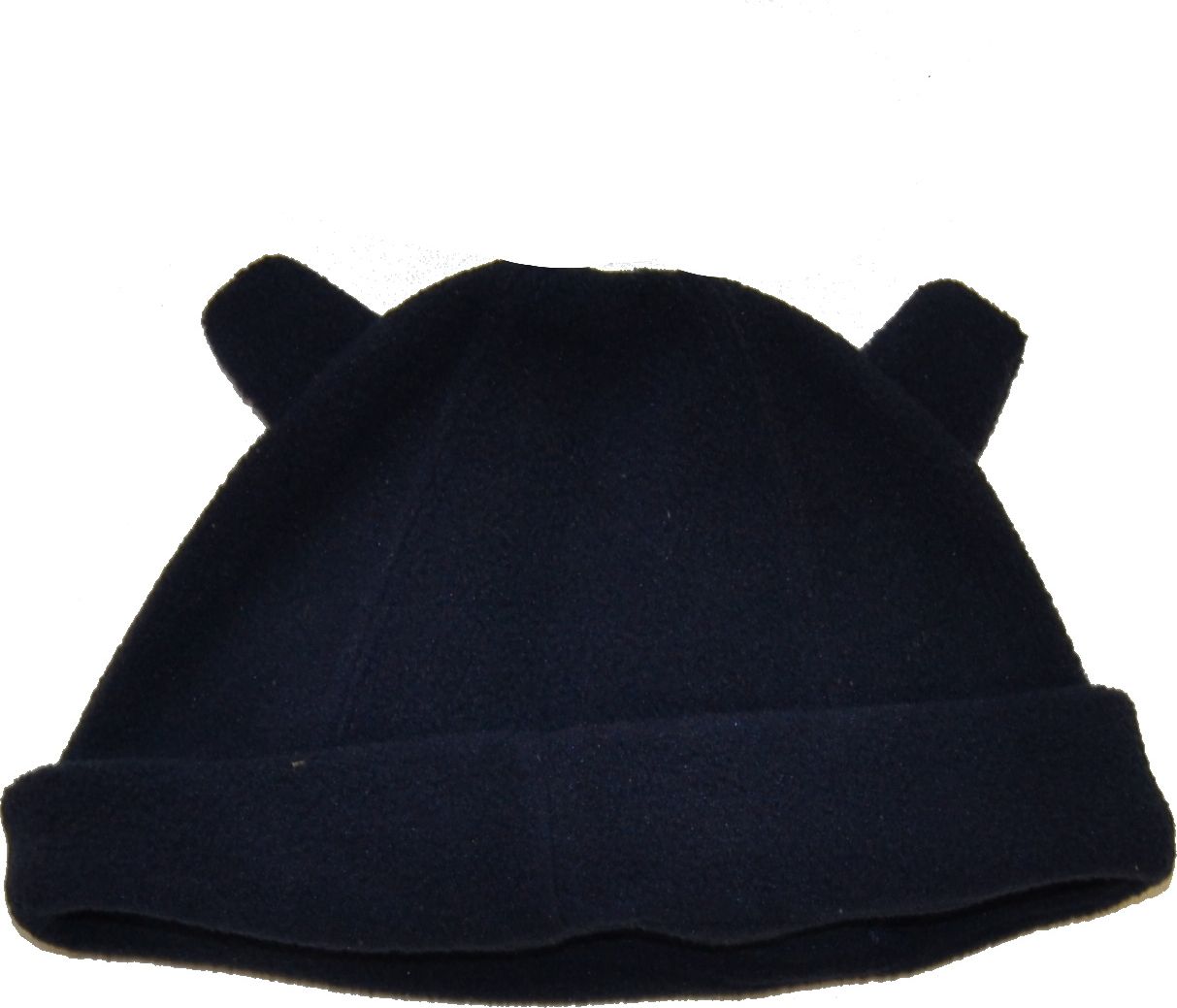 Dětská zimní čepice, tmavě modrá Fleece, vel.44-46, Výprodej - obrázek 1