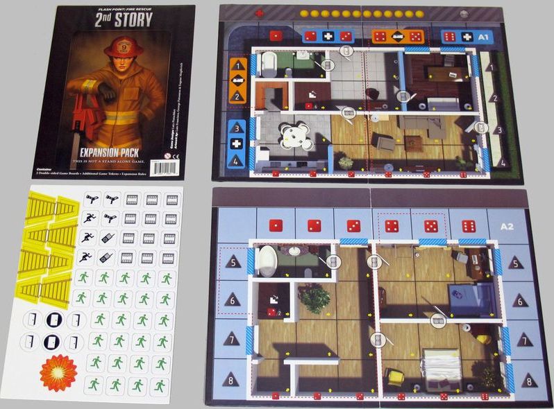 Asmodee Flash Point Fire Rescue 2nd Story - obrázek 2