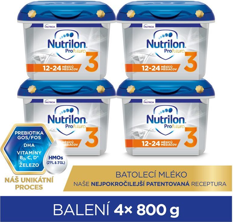 Nutrilon Profutura 3 4x800 g - obrázek 3