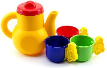 Teddies 50512 Nádobí - Čajová sada plast v sáčku 20x13x5xcm - obrázek 3