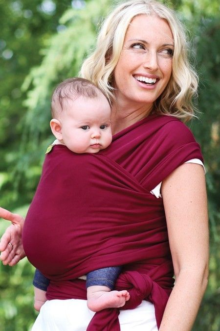 BOBA Nosič dětí / šátek Wrap Prints - Sangria - obrázek 1